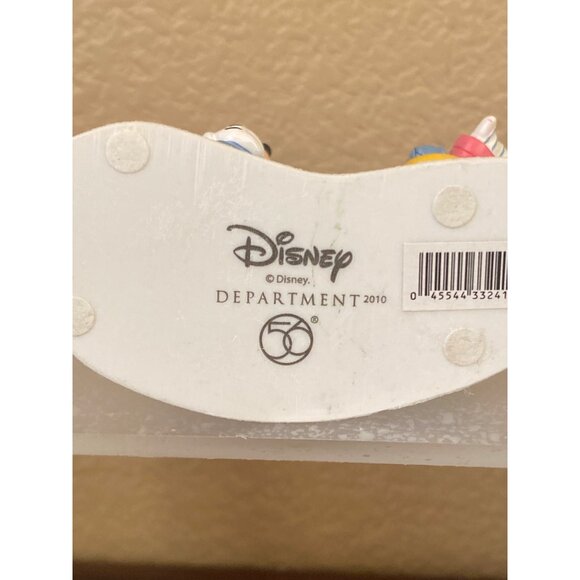 Disney Dept 56 “Stayover Goofy” Mickey & Goofy Christmas Accessory Figurine 2010 - Picture 6 of 11